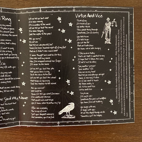 By Your Side by The Black Crowes (CD) Mfd. for BMG Direct (Vintage, 1998) - Picture 4 of 5